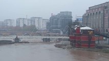 Reshjet e shiut, rritet niveli i ujit në Vardar