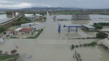 Novosela nën ujë e parë nga droni (Pa Koment) - Top Channel Albania - News - Lajme