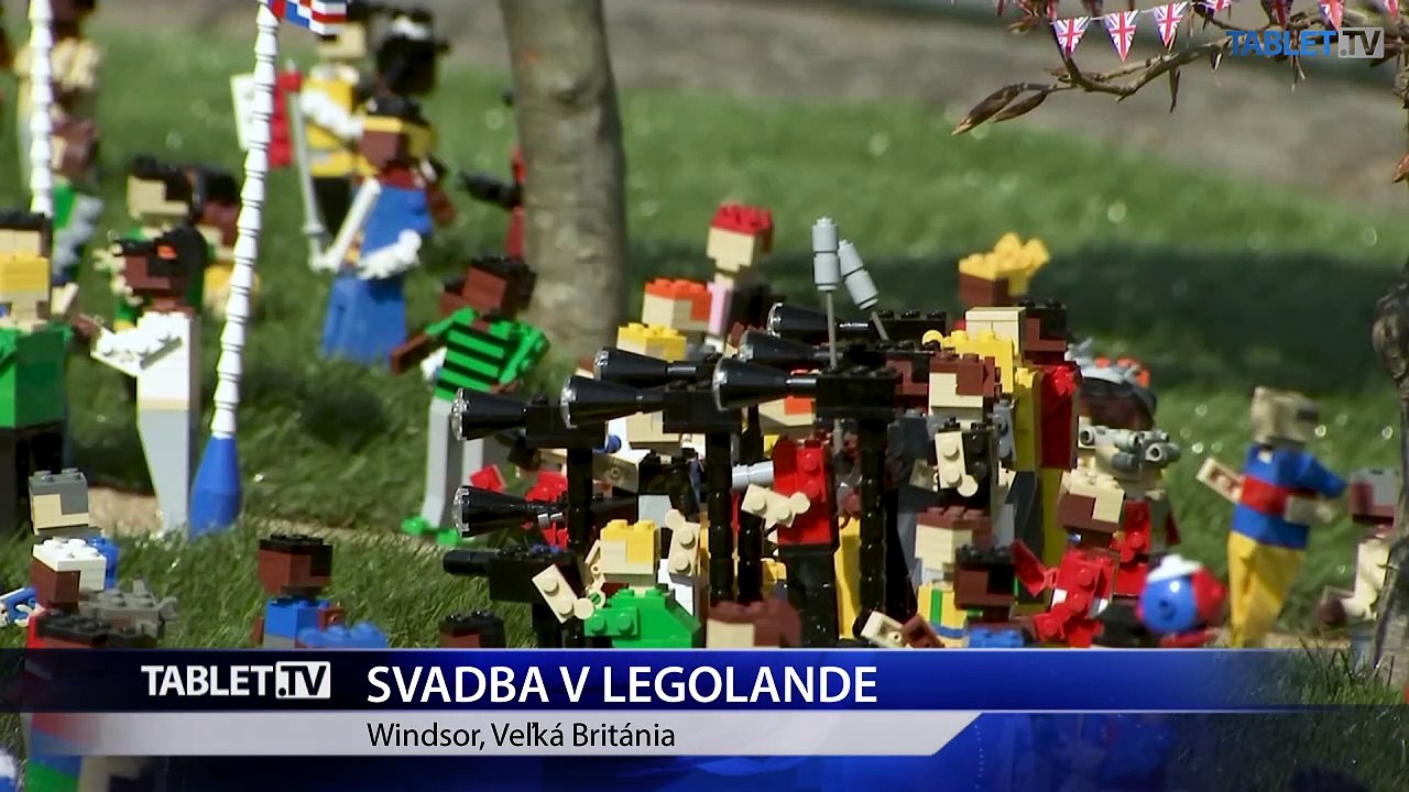 Nová atrakcia v Legolande: Svadba princa Harryho a Meghan Markleovej