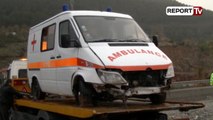 Report TV - Aksidentohet ambulanca në Milot vdes djali, po shoqëronte nënën