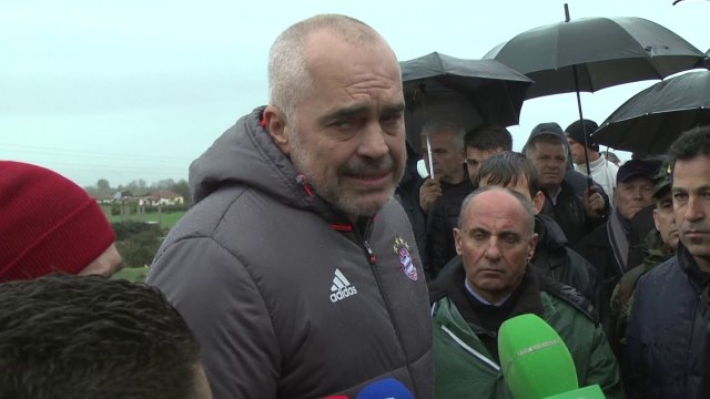 Ora News – Rama tek Ura e Mifolit, bën apel për evakuim, falenderon Bashen