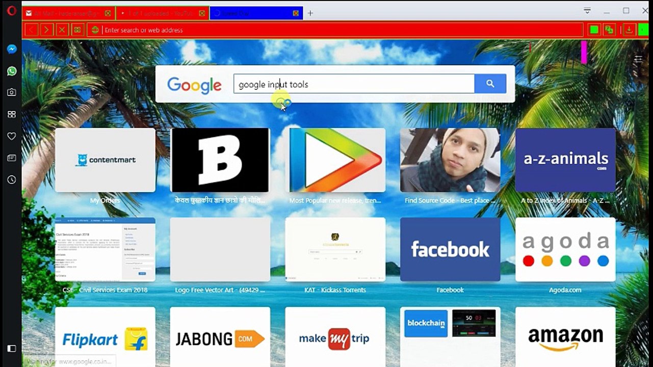google input tool