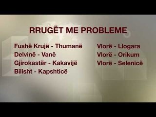 Ora News – Dëmet nga përmbytjet, shemben urat në disa qarqe