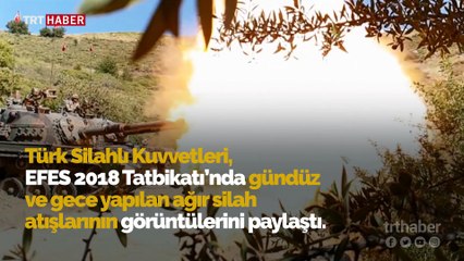 TSK, EFES 2018 Tatbikatı’ndan yeni görüntüler paylaştı