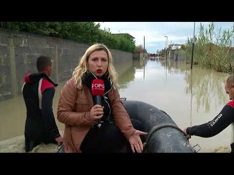 Ora News - Ju tregojmë përmbytjen në Fitore, Ora News sjell nga afër pamjet nga Vjosa