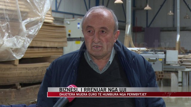 Biznesi, i rrënuar nga uji - News, Lajme - Vizion Plus