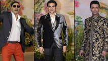 Sonam Kapoor Reception: Karan Johar, Arbaaz Khan among WORST dressed Celebs | FilmiBeat