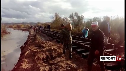 Report TV - Fier-Vlorë, nis restaurimi i argjinaturës së trashesë hekurudhore