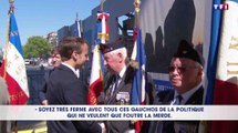 «Soyez ferme avec tous ces gauchos» : Emmanuel Macron interpellé - ZAPPING ACTU DU 09/05/2018