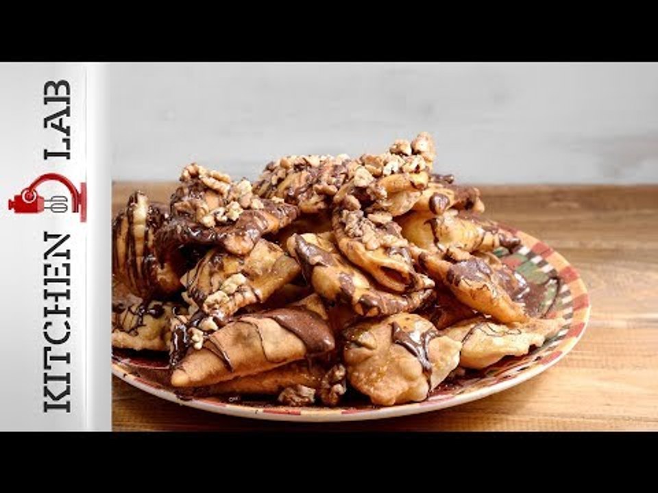 Δίπλες γεμιστές με σοκολάτα Επ.19 | Kitchen Lab TV