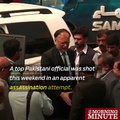 8 am Morning Minute: Pakistan's interior minister survives assassination attempt