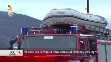 360° Gradë - Përmbytjet, 6 Ekipe Nga Kosova Zbarkojnë Për Ndihmë Në Shqipëri