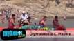 Οι τούμπες των παικτών του Ολυμπιακού στην Μυκονο!! I Olympiakos Playes playlng in Mykonos
