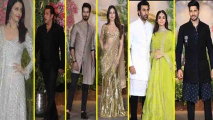 Sonam Kapoor - Anand Ahuja के Reception में Bollywood के इन Ex-Lovers का हुआ आमना - सामना । Boldsky