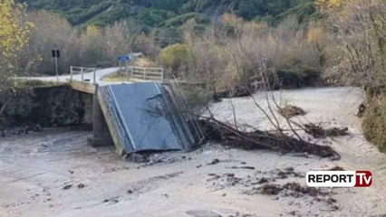 Report TV - Gjirokastër, shemben urat  izolohen banorët e 7 fshatrave