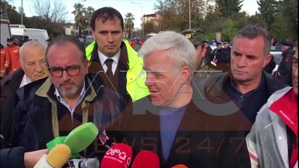 Situatë e rëndë në Shqipëri, Xhafaj: Po punohet në shpëtimin e jetëve