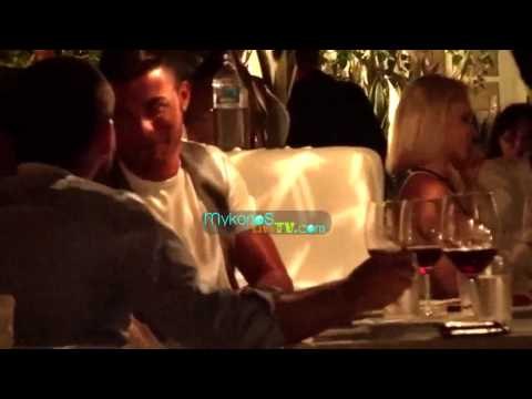 Cristiano Ronaldo on vacation in Mykonos-Το τελευταίο βράδυ του Κριστιάνο Ρονάλντο στην Μύκονο