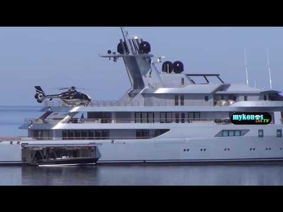 Στην Μύκονο ένα από τα καλύτερα και ακριβότερα Yacht του κόσμου