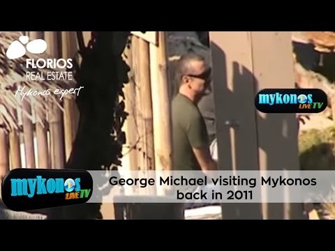 Όταν o George Michael επισκέφτηκε τη Μύκονο το 2011-George Michael in Mykonos island