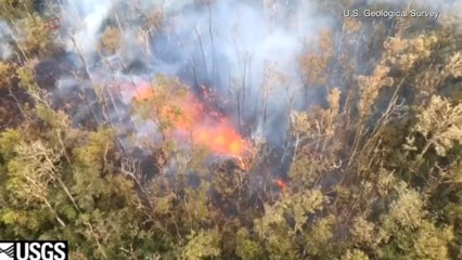 Incredible Space Images of Hawaii Volcano As New Fissures Leak Toxic Gas