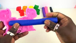 Learn Colours With My Little Pony Mold Play Doh for Toddlers Kids and Children
