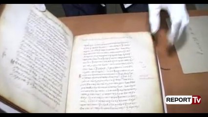 Report TV - Promovohet dixhitalizimi i Kodikut të Beratit në Librarinë e Kongresit