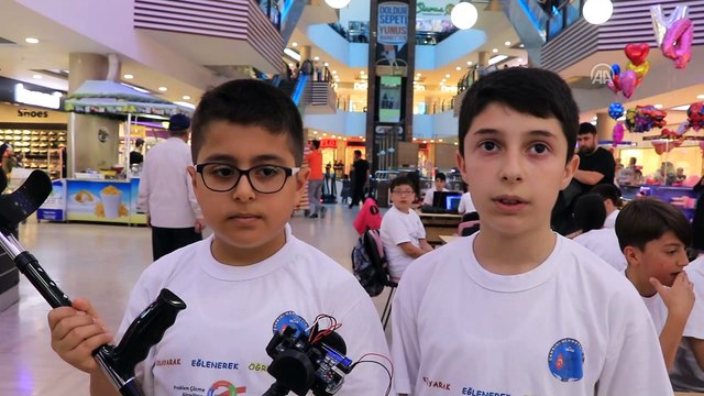 Ortaokul öğrencilerinden görme engelliler için 'akıllı baston' - ÇANKIRI