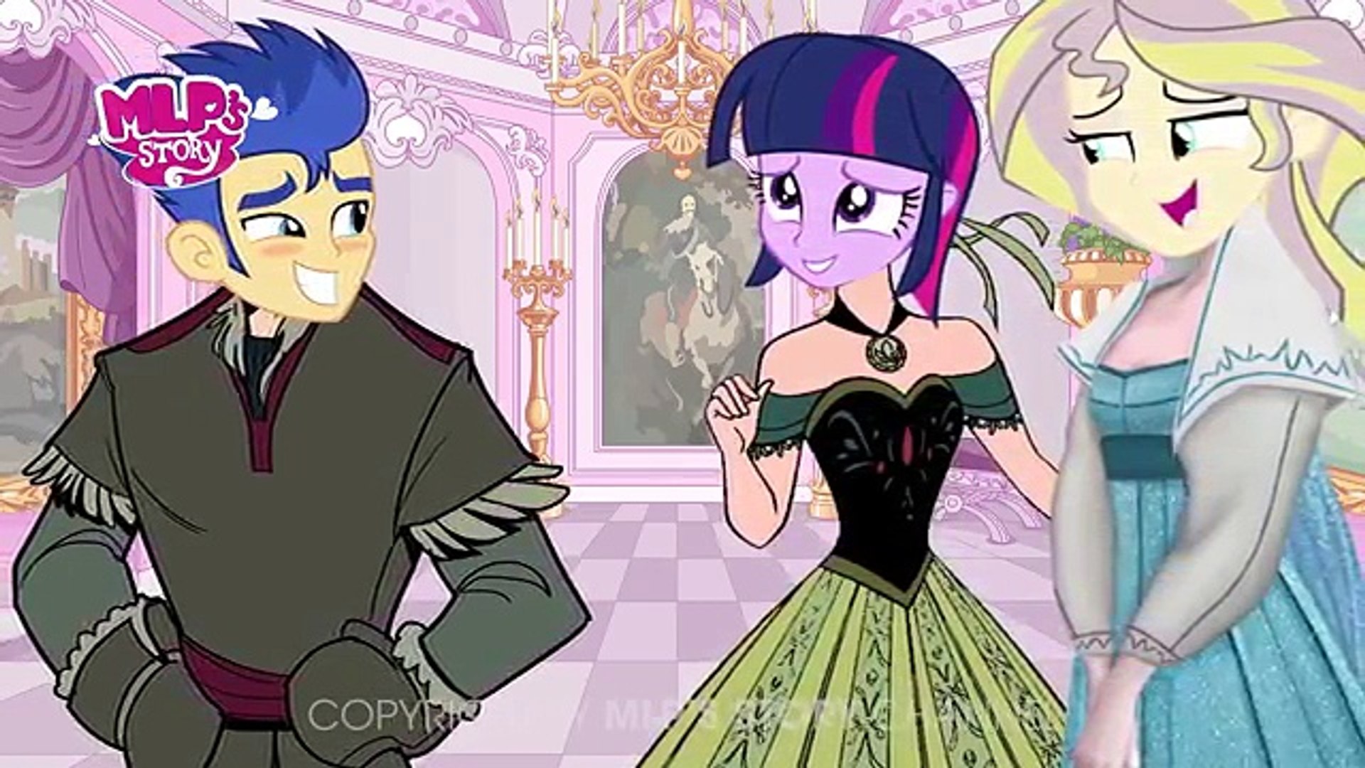 My Little Pony MLP Equestria Girls Transforms with Animation Love Story  princess story - Vidéo Dailymotion