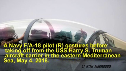 Navy jets fly sorties against IS in Syria