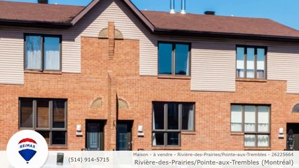 Maison - à vendre - Rivière-des-Prairies/Pointe-aux-Trembles - 26225664