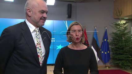 Rama në Bruksel, takime me zyrtarë të BE-së