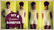 ☮ DIY Summer Romper   Cropped Top | DIY Summer Clothes ☮
