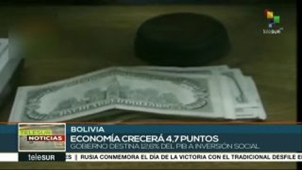 Anuncia gobierno boliviano que el país crecerá 4.7% en 2018