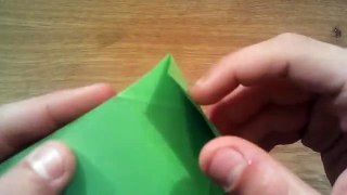 How To Make a Paper Jumping Frog - Origami