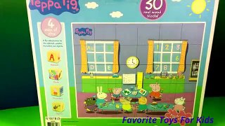 LEARN ALPHABET, COLORS & PUZZLE BLOCKS WITH PEPPA PIG