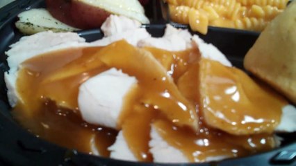 Turkey dinner at Boston Market - and that's my lunch