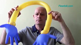 How to make hand signs (Like! or Thumb up) out of balloons