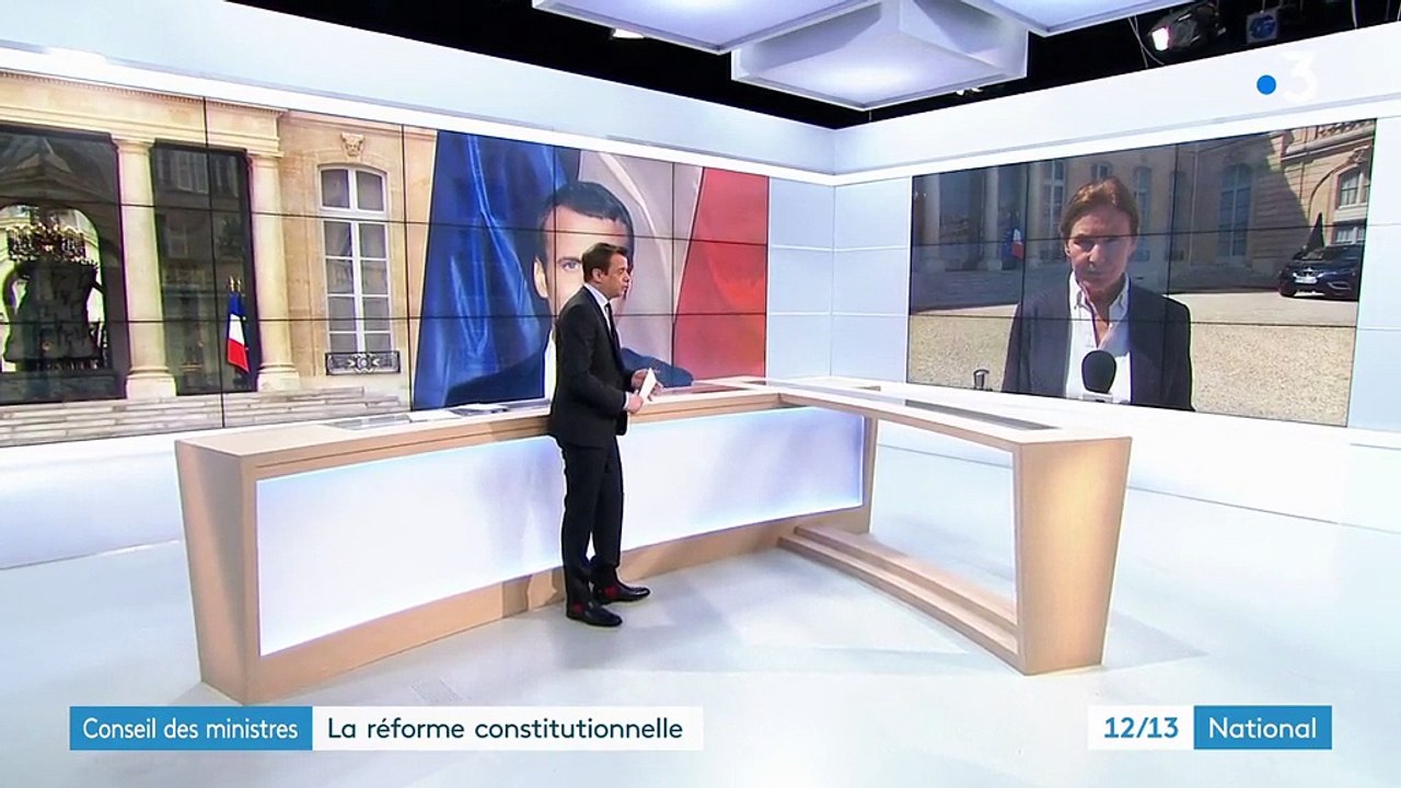 Conseil des ministres : la réforme constitutionnelle