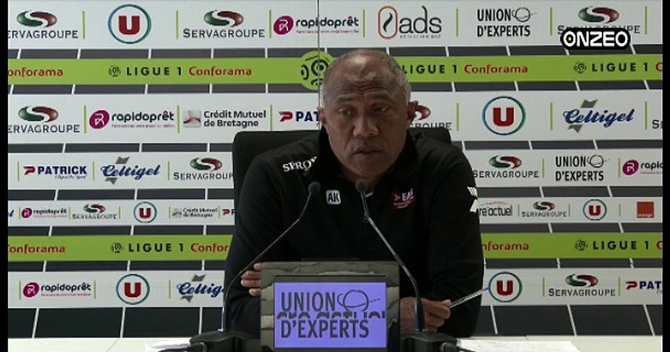 POINT PRESSE (EAG) : AVANT GUINGAMP - MARSEILLE