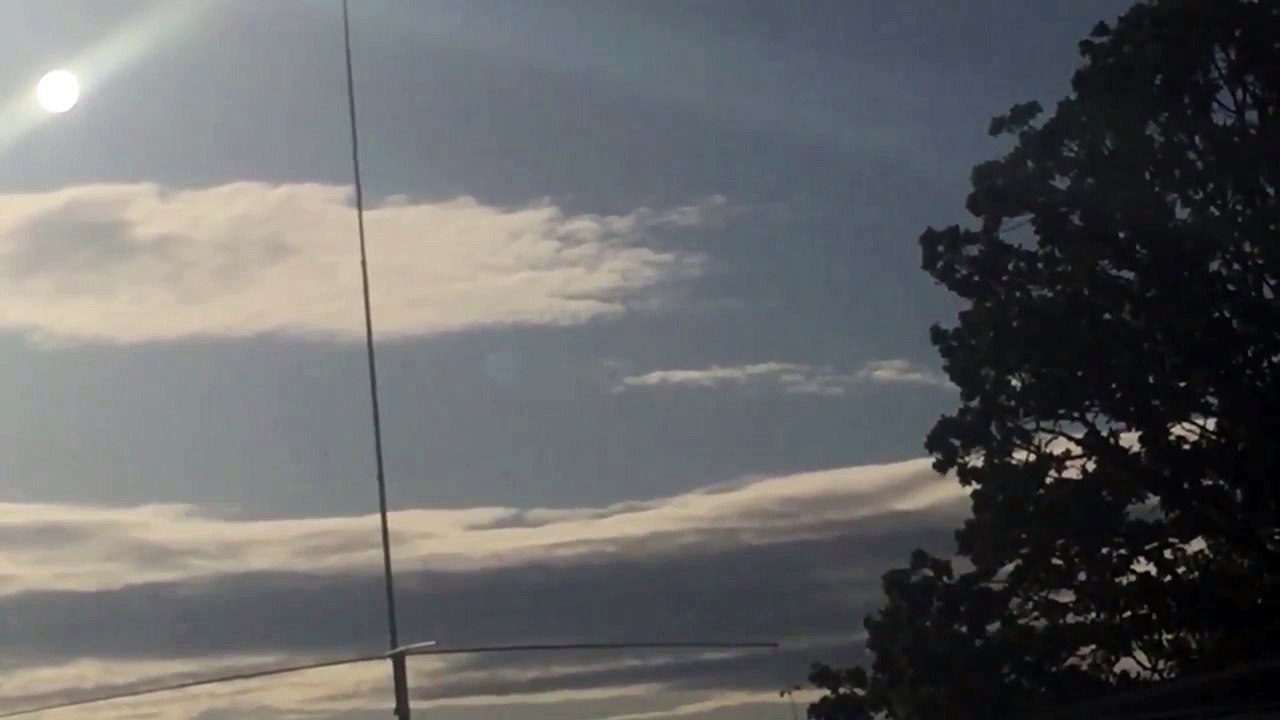 May 9 2018 SUN BLOCK-OUT Making Large PLANET Visible in California Sky