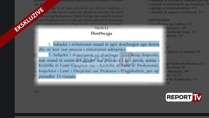 Report TV - Gjyqtarë e Prokurorë mund të dorëhiqen gjatë vetingut