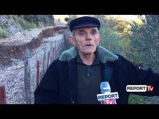 Shemben shtëpitë në fshatin Janjar të Konispolit, Banorët të tmerruar pas rrëshqitjes së dherave