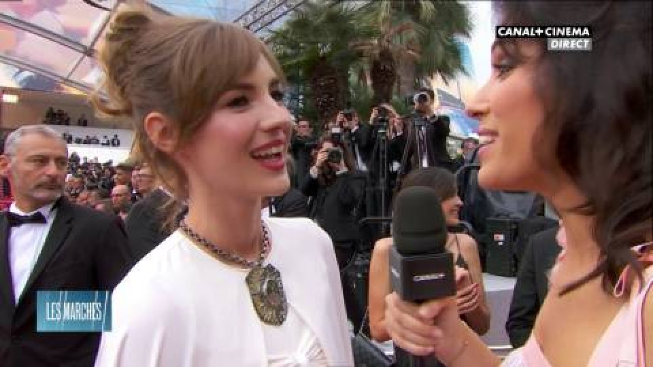Louise Bourgoin "La parité dans le jury c'est formidable" - Cannes 2018