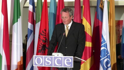 Ora News - OSBE 20 vjet në Shqipëri, Borchardt: Ju mbështesim në aspiratat tuaja