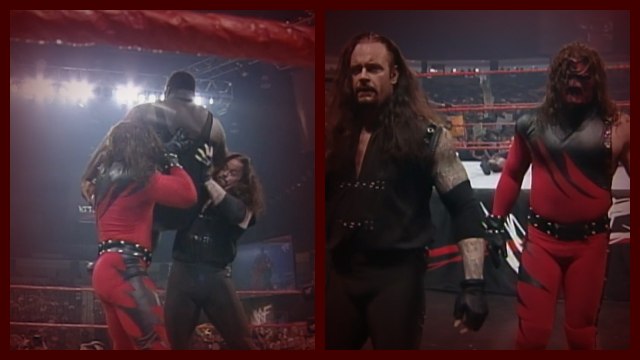 Kane w/ The Undertaker vs D'Lo Brown w/ Mark Henry (The BOD Destroys Brown & Henry)! 9/13/98
