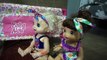BABY ALIVE Swims With Elsa And Anna Inside Of Their House! Elsa And Anna Toddlers