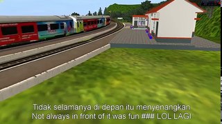 Video Lucu Kereta Api Indonesia