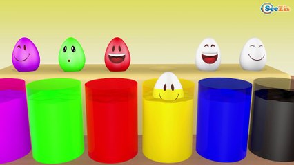 Learn Colors with Surprise Eggs 3D for Children, Toddlers - Learn Colours&Numbers For Kids