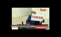 CHP'li vekilden Meclis'te T A M A M protestosu