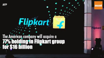 Download Video: US retailer Walmart buys 77% stake in Indian start-up Flipkart for $16 billion